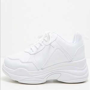 White Chunky Sneakers